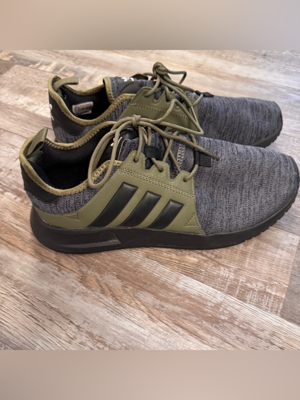 Adidas Originals X_PLR Olive Green & Gray Sneakers Men’s Size 7